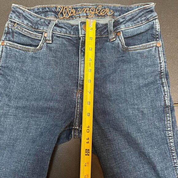 Wrangler Retro Mae Women’s Wide Leg Trouser Jeans 27x32 Western Cowgirl Denim - Picture 7 of 8